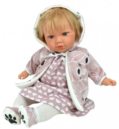 картинка Кукла "Алина" в розовой одежде, 45 см, арт. 862 интернет-магазин TuKiTu.ru